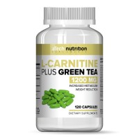 aTech Nutrition L-Carnitine + Green tea 120 капсул
